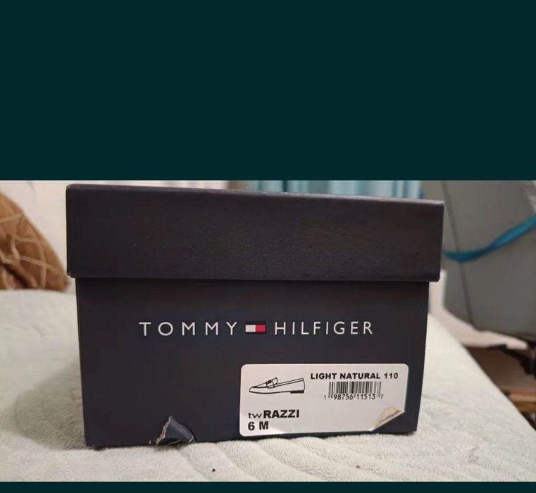 замшеві лофери Tommy Hilfiger 36 розмір