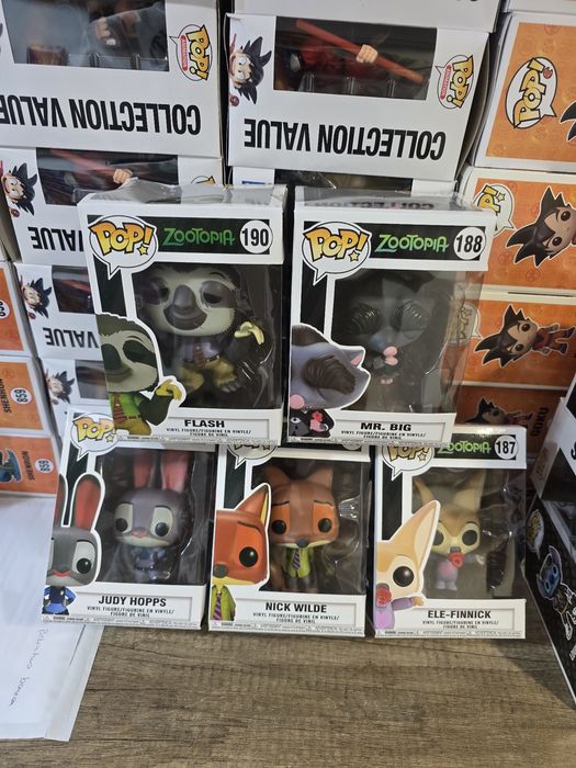 Pack zootopia figuras novas em caixa
