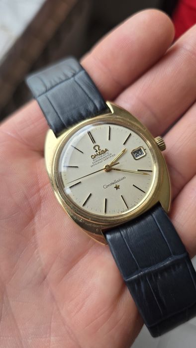 Omega Constellation Automatic Chronometer Gold Cap