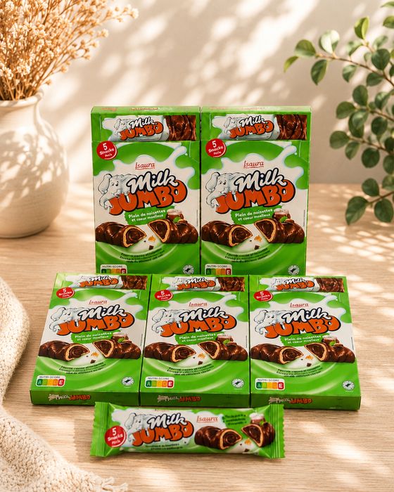 Mega paka wafelków milk jumbo x5 jak kinder bueno
