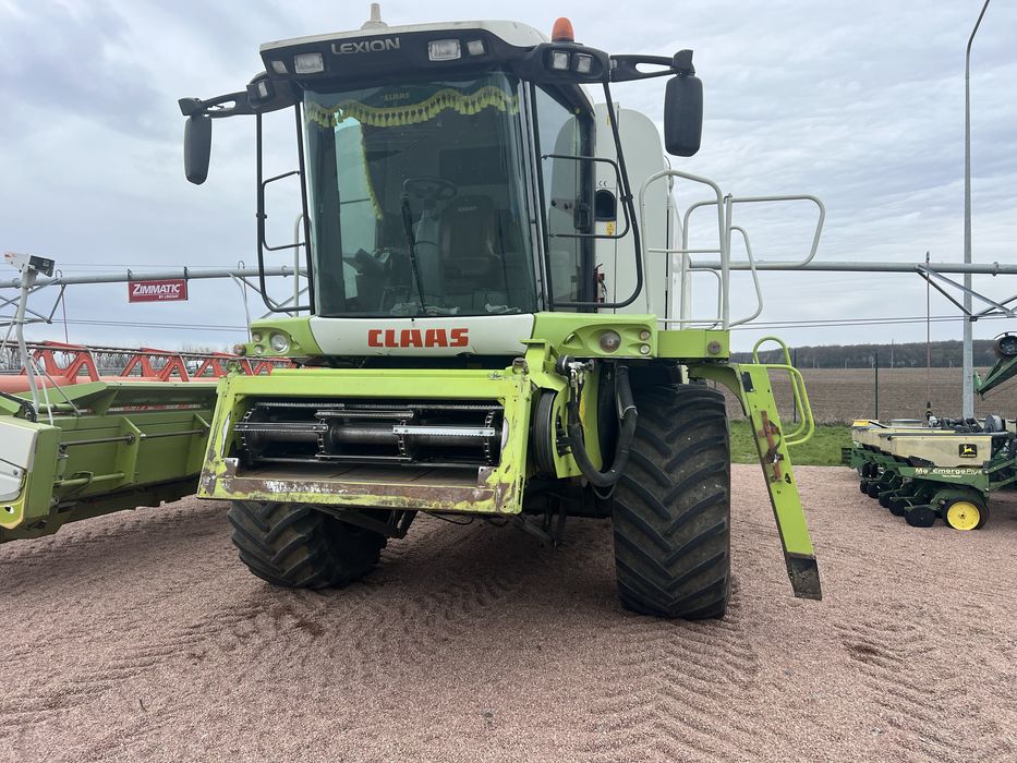Claas Lexion 580 + Vario 9.1 m