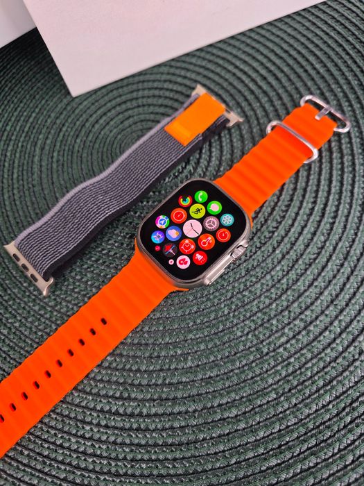 Smartwatch HK Ultra2 Max – AMOLED , połączenia, sport, zdrowie, NOWY