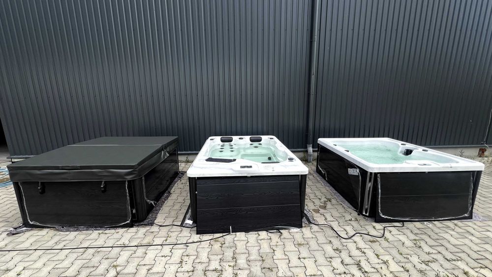 Jacuzzi zewnętrzne balia ogrodowa wanna spa ogrodowe