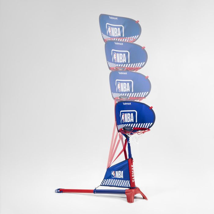 Tabela de Basquetebol com Base Móvel Regulável de 1 m a 1,80 m HOOP