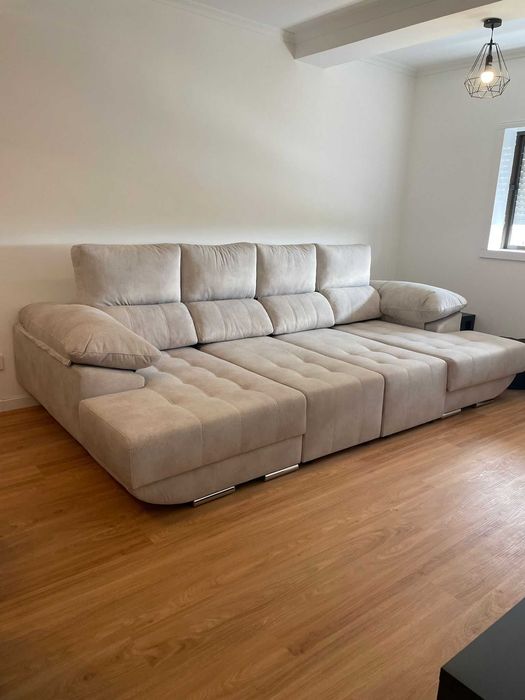 Sofá chaise longue Dupla 160x300x160