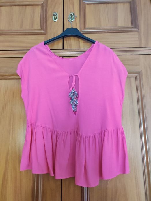 Blusa Rosa da zara