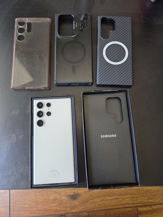 S23 ultra 512gb com 3 capas