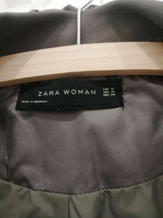 Casaco zara M verde azeitona