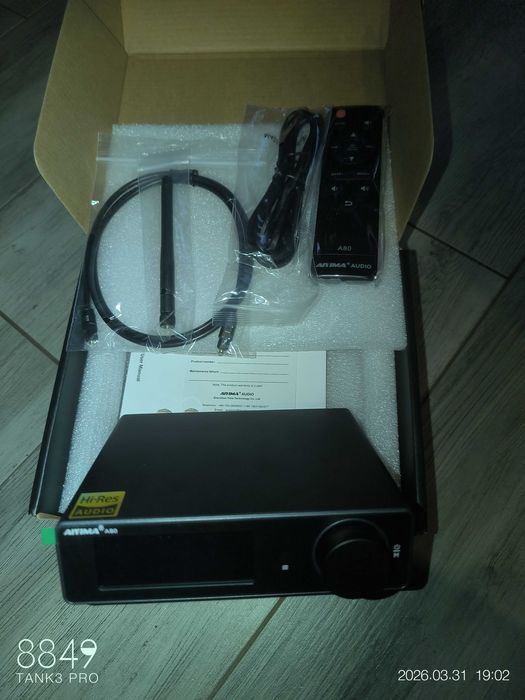 DAC, Wzmacniacz Aiyima A80