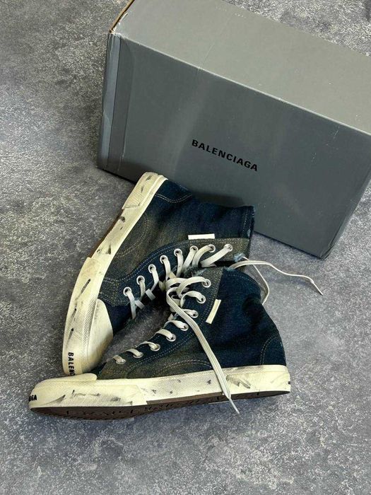 Кеди BALENCIAGA Paris dirty distressed arena archive vintage кросівки