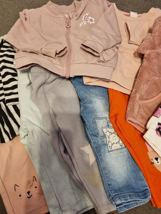 Bluza sweter spodnie 68/74