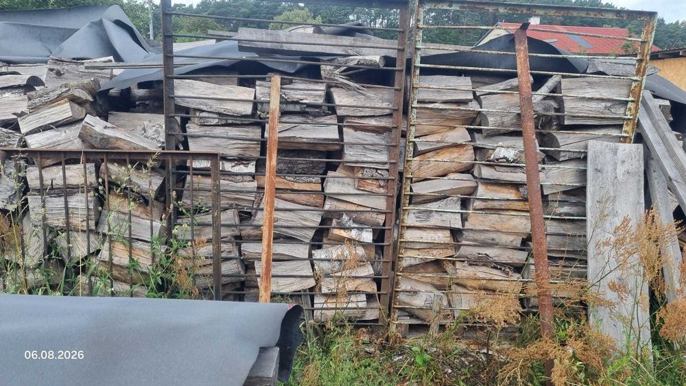 DREWNO kominkowe BUKOWE sezonowane 3  LATA  , BELKI bukowe 3 metry 10/10