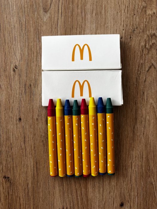Kredki McDonalds Kultowe Vintage Retro
