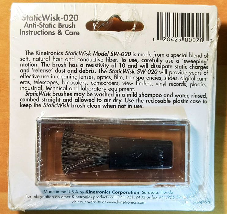 Pincel Anti-Eletricidade Estática Kinetronics SW-020