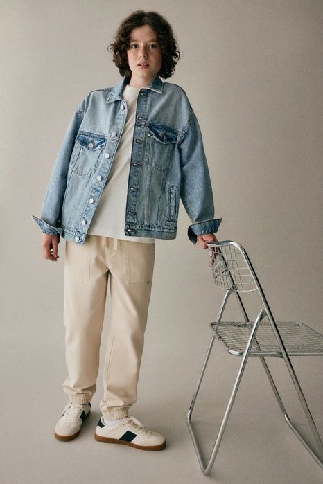 Джинси zara штани джогери на резинці хлопчику 164 см 13-14 років