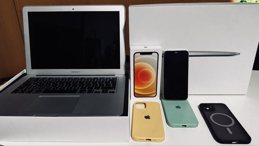 Pack Apple: iPhone 12 64GB + MacBook Air 13" - Excelente Estado