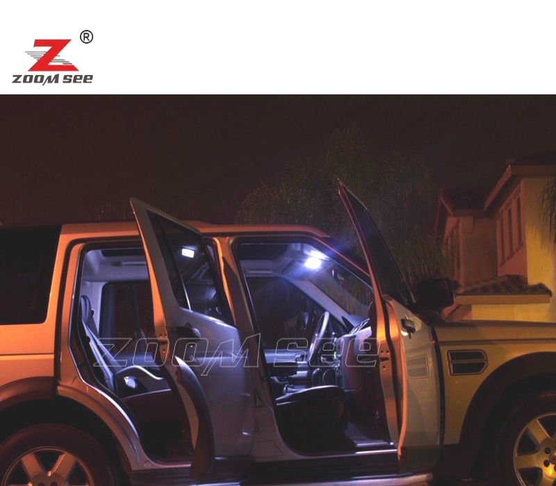 KIT COMPLETO 17 LAMPADAS LED INTERIOR PARA LAND ROVER FREELANDER 2 LR2 06-13