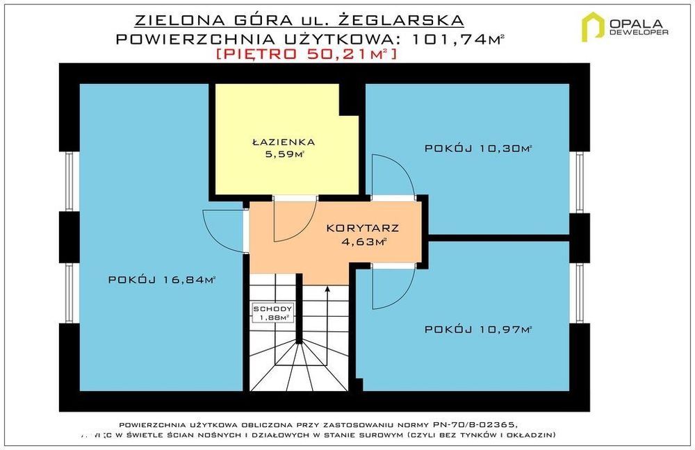 Zielona Góra Apartamenty Żeglarska 101,74 m2