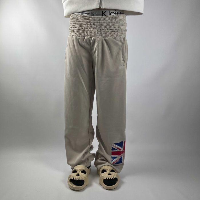 White America Sweatpants Track pants Opium, Archive, Distressed, y2k