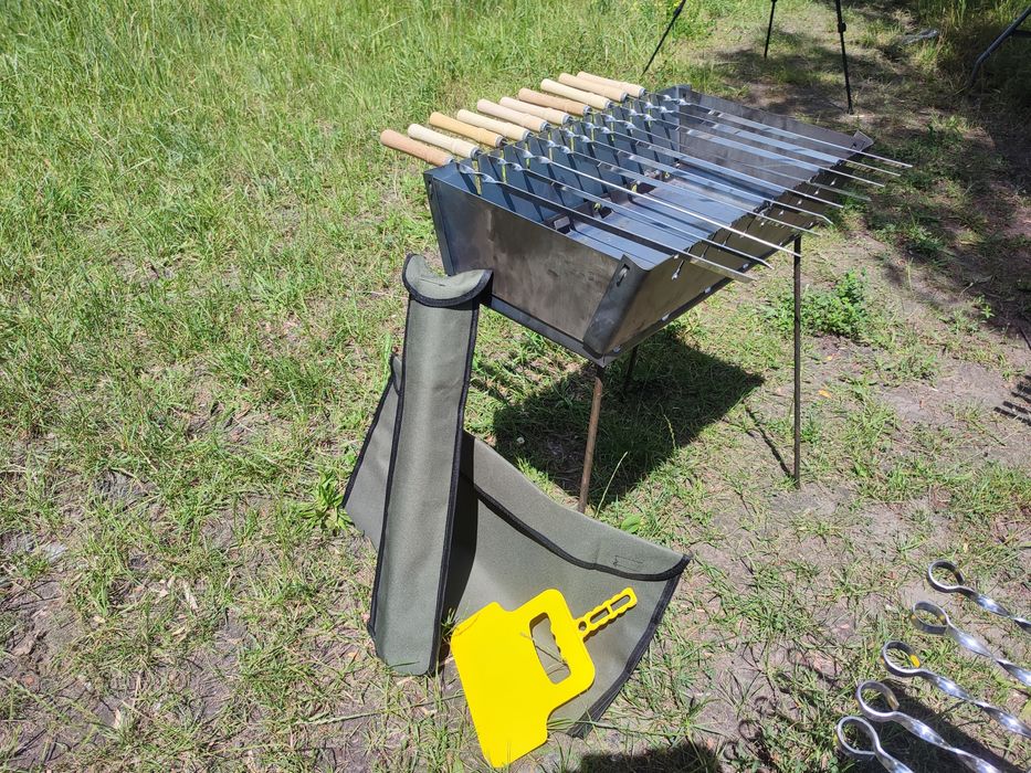 Mangal grill na 10 szampury! Solidny zestaw !!!