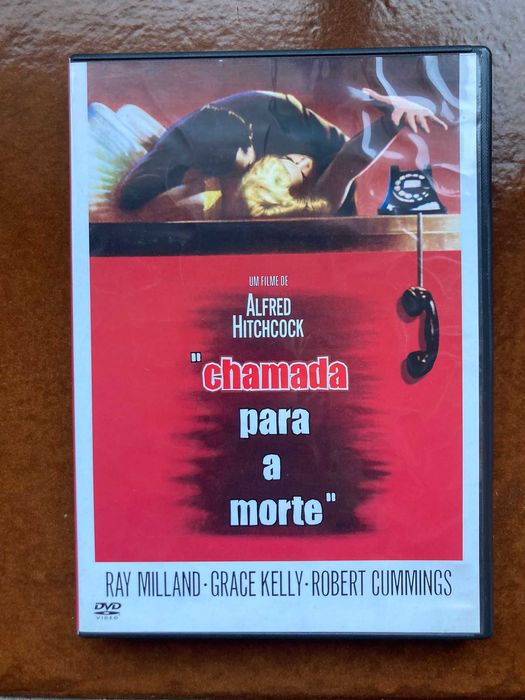 DVD Hitchcock - CHAMADA PARA A MORTE com Grace Kelly