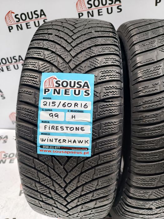 2 pneus semi novos 216-60R16 Bridgestone - Oferta dos Portes