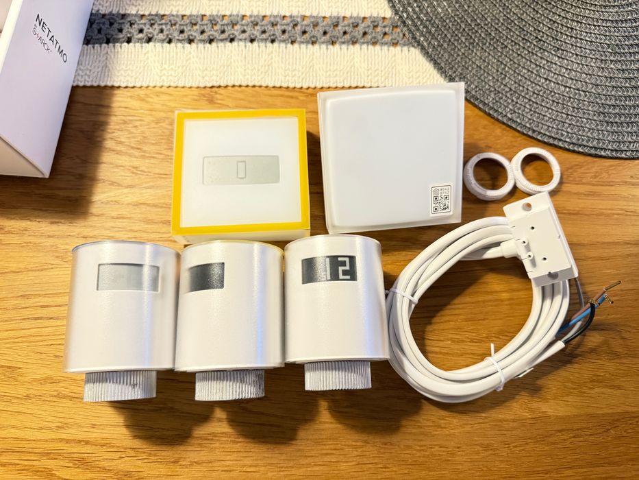 Netatmo 3 głowice + termostat