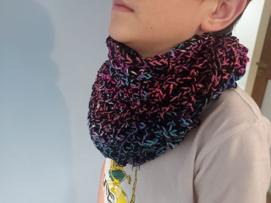 Chusta handmade.