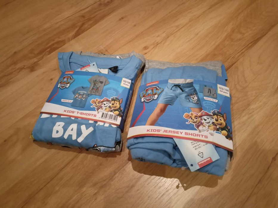 Nowe koszulki i spodenki Psi patrol