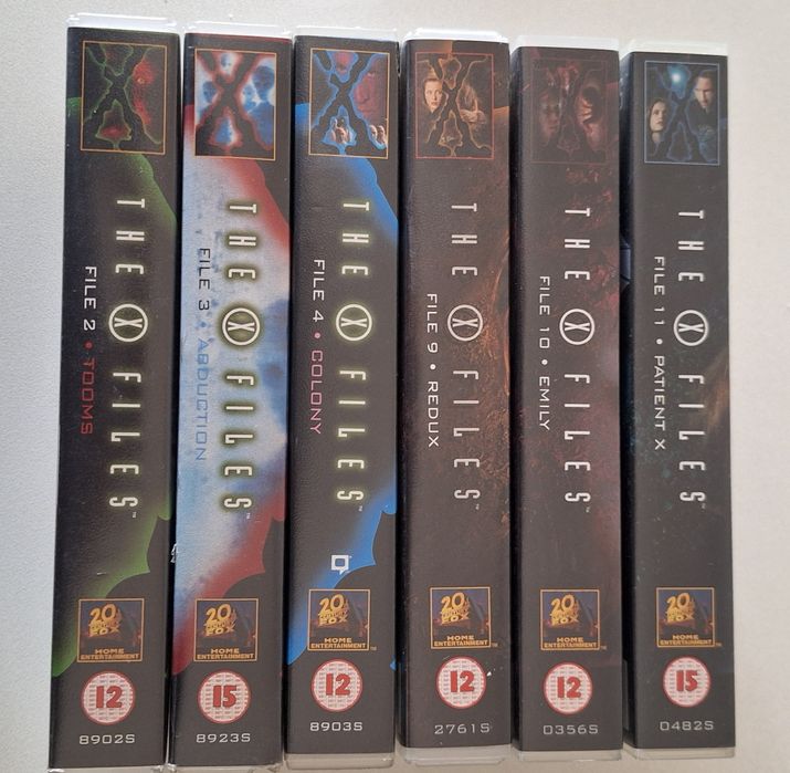 Cassetes Vhs Star Wars e X Files