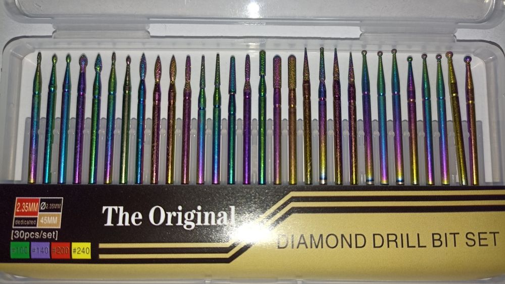 Фрези для манікюру. Набір 30 шт.