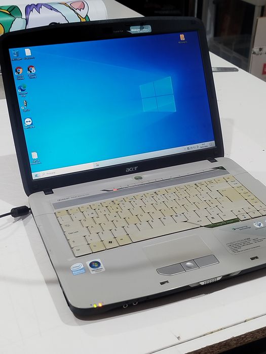 Portátil Acer - A funcionar