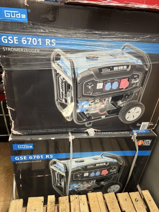 Güde GSE 6701 RS бензиновий генератор