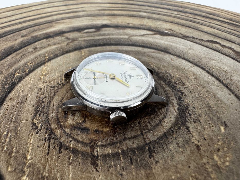 zegarek męski - Lagonda - Incabloc - na dobrym chodzie