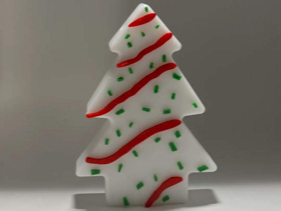 Christmas Ornament – Festive Cake Ornament