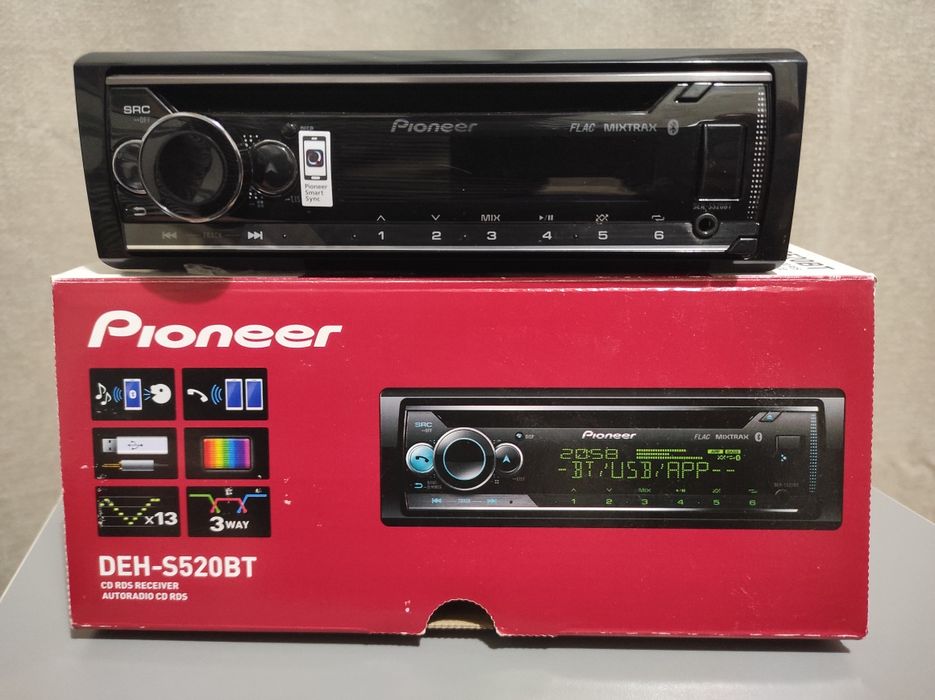 Магнітола Pioneer DEH-S520BT
