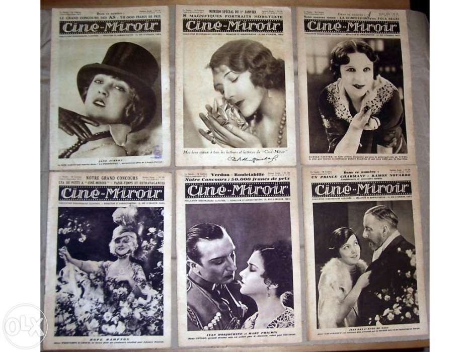 Ciné Miroir (16 revistas)