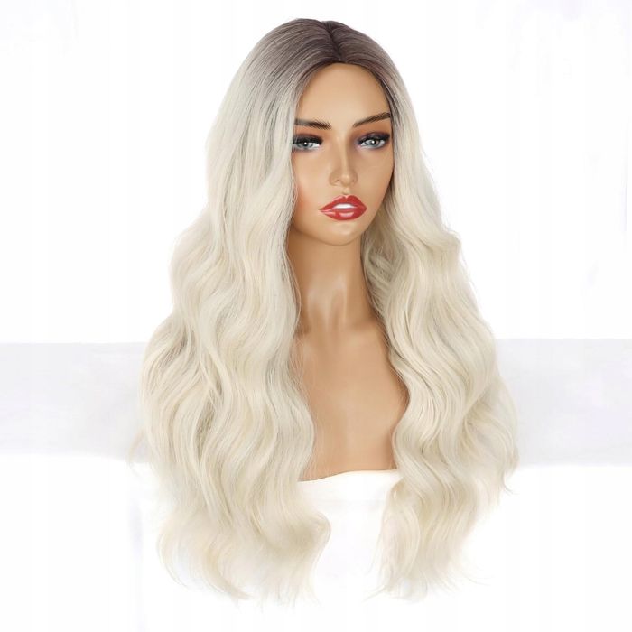 Peruka Włosy blond