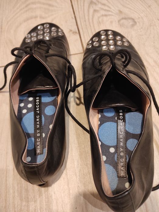 Skórzane buty Marc Jacobs r.37