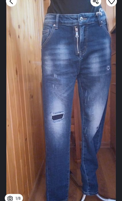 Super jeansy damskie  M - nowe z metką!