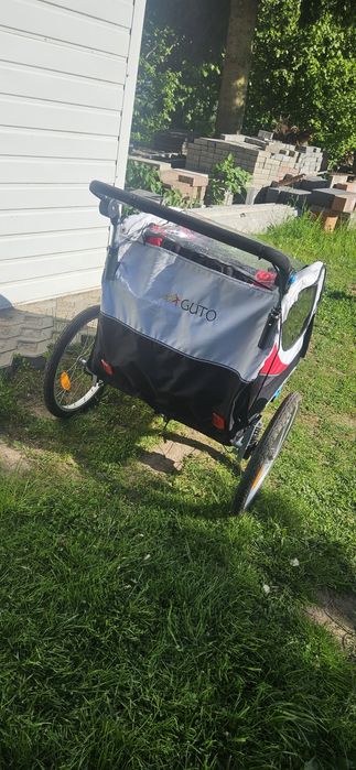 Przyczepka dostawka do roweru  guto dla dzieci
