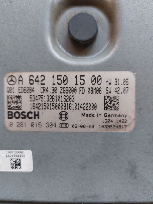 Блок керування двигуном морги ЕБУ Мерседес  Віано 639 під мотор ОМ642