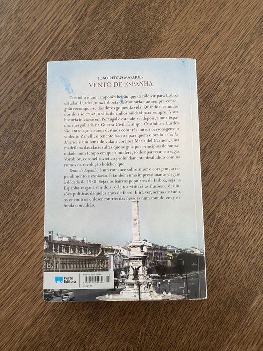 Livro: “Vento de Espanha” de José Pedro Marques