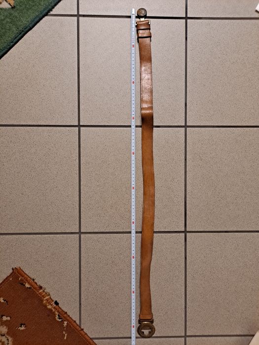 Pas harcerski skórzany