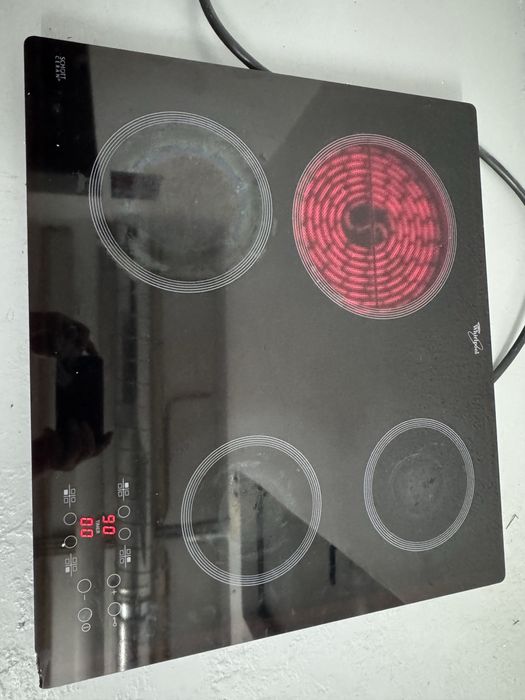 Placa vitrocerâmica Whirlpool