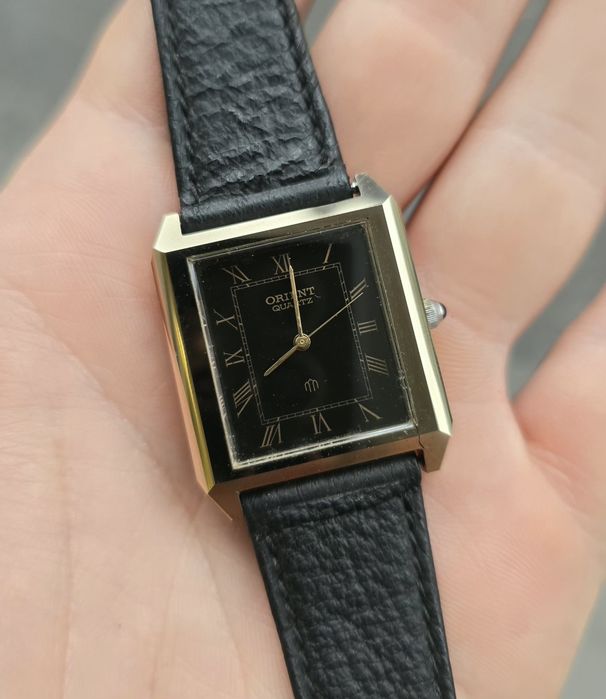 Zegarek Orient Tank lata 90 - WOLFRAM - Cartier Style - Old Money