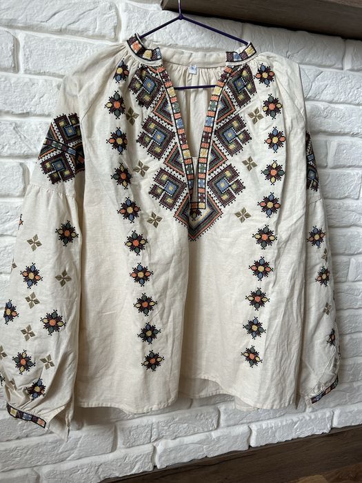 Р 50 52 54 56 Вишита сорочка вишиванка жіноча блуза Національний одяг