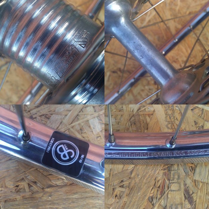 Колеса з нержавіючої сталі 26" планетарка SACHS Germany вілсет