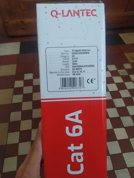 Kabel ethernetowy SFTP 6a