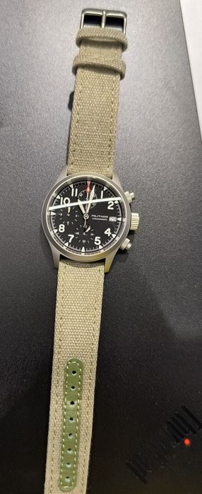 Zegarek chronograf Militado ML1868 szafir  kwarc vk67